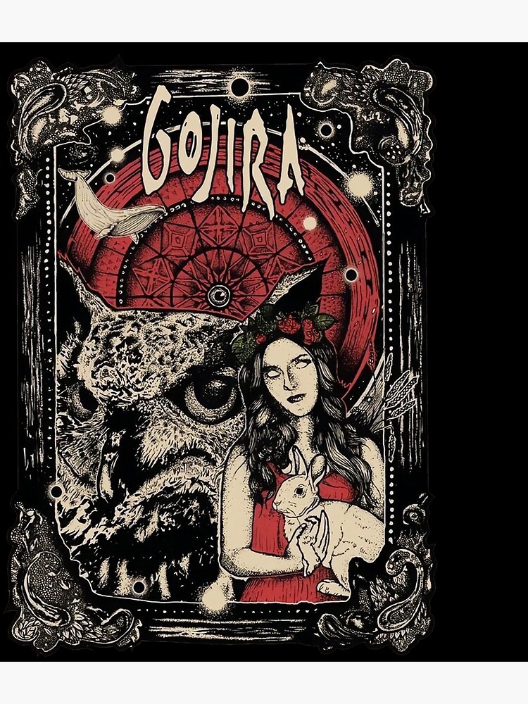 artwork Offical gojira band Merch