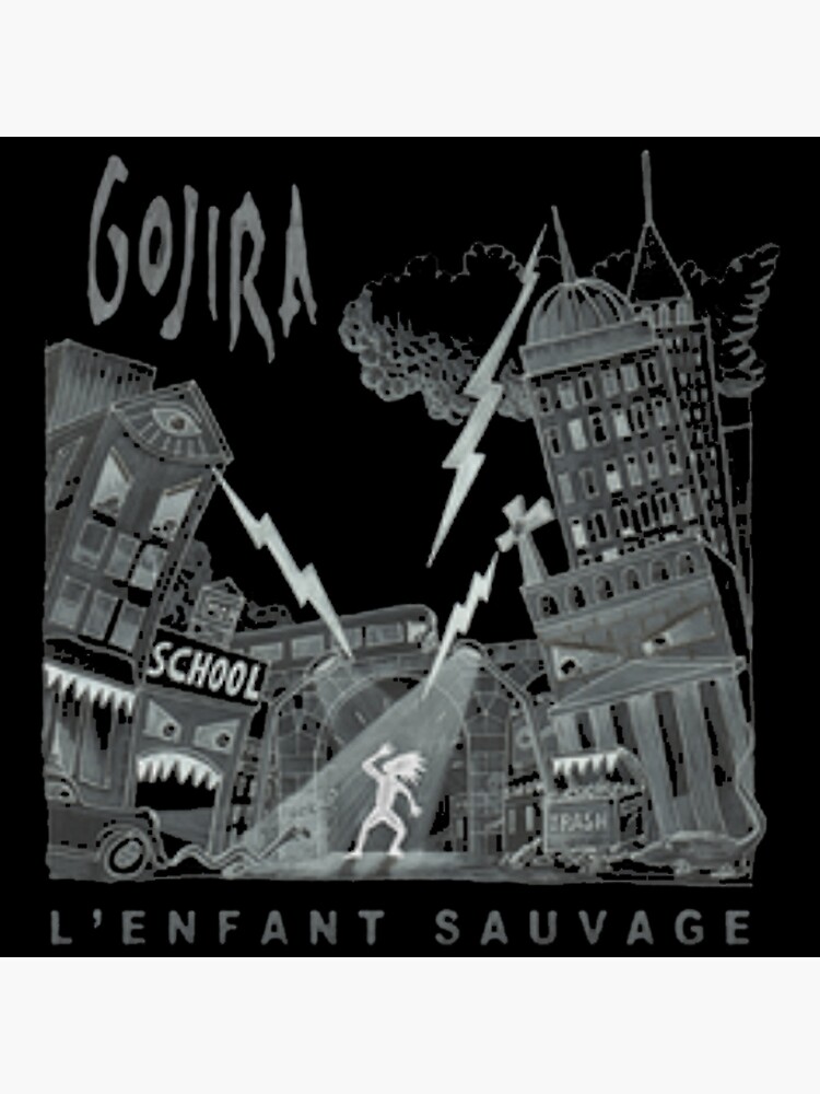 artwork Offical gojira band Merch