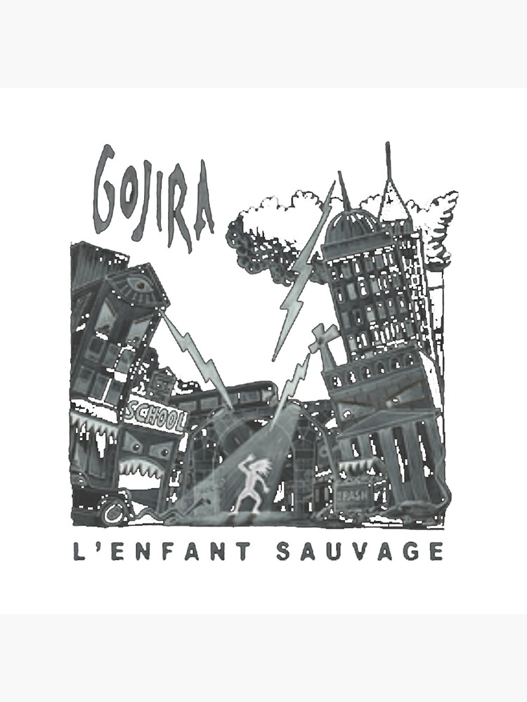 artwork Offical gojira band Merch