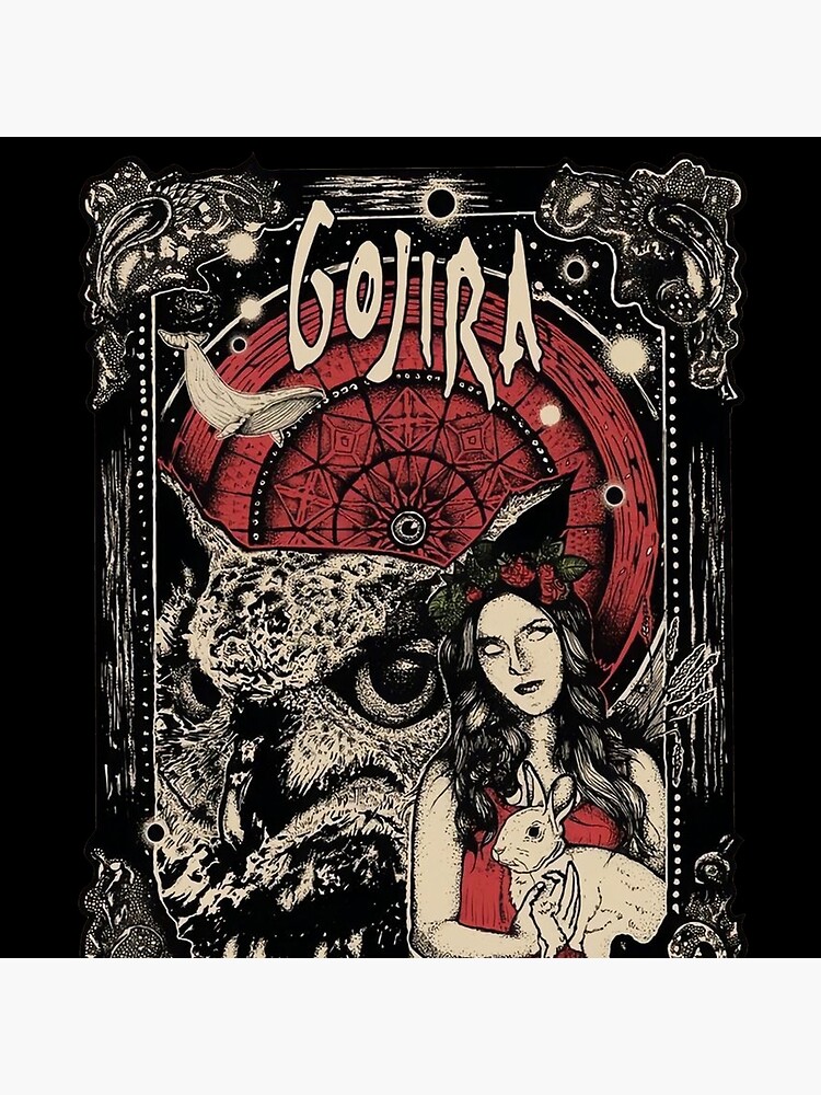 artwork Offical gojira band Merch