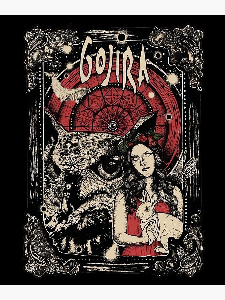 artwork Offical gojira band Merch