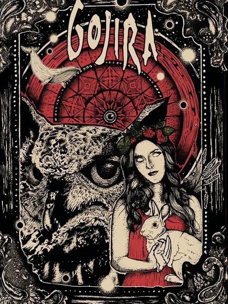 artwork Offical gojira band Merch