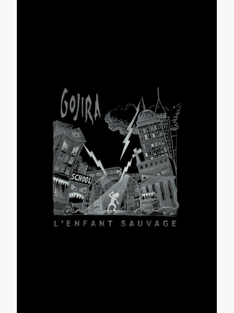 artwork Offical gojira band Merch