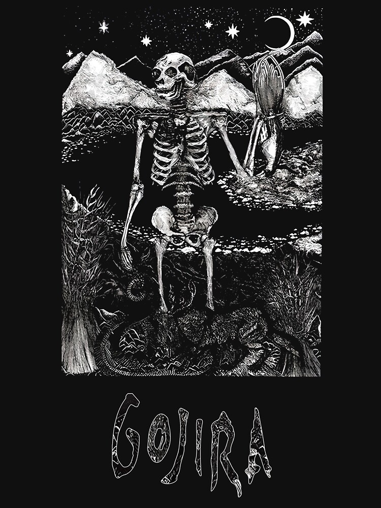 artwork Offical gojira band Merch