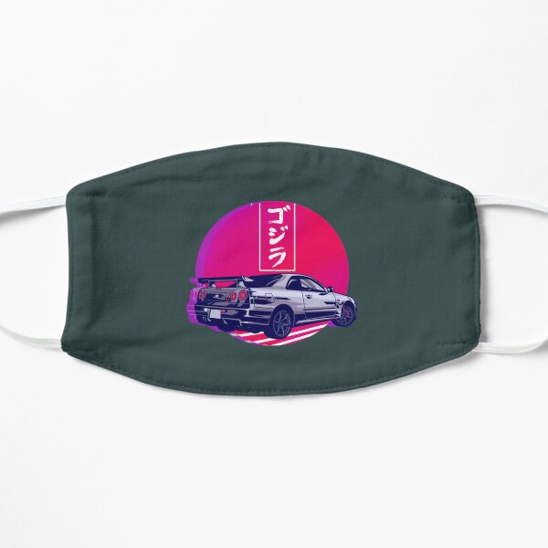 GTR R34 Gojira Sunset       Flat Mask RB1509 product Offical gojira band Merch